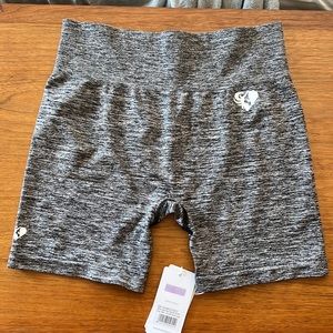 Women’s Best Seamless Shorts - Grey Mark - XXL